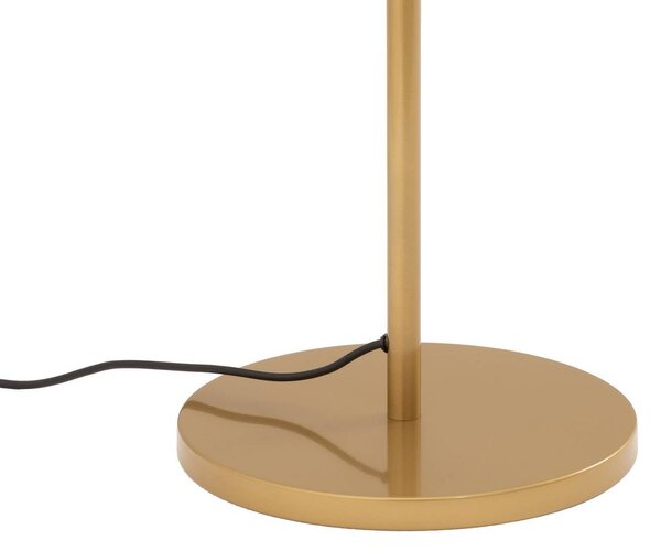 Lampa stojąca Fazli Opviq, mosiężny / złoty, salon / jadalnia, metal