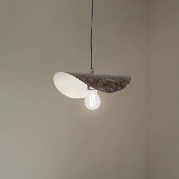Lampa wisząca Opviq, możliwość ściemniania, brązowy / rdzawy, salon / jadalnia, metal