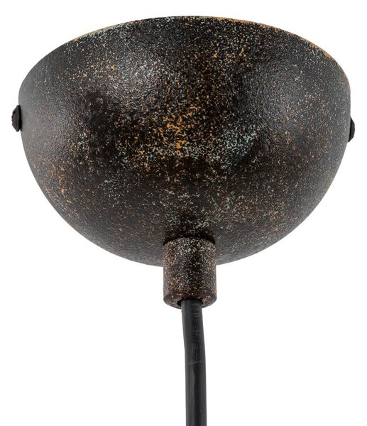 Lampa wisząca Opviq, możliwość ściemniania, brązowy / rdzawy, salon / jadalnia, metal