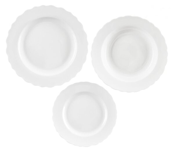 Porcelanowy zestaw talerzy 18 szt. Mona – Orion