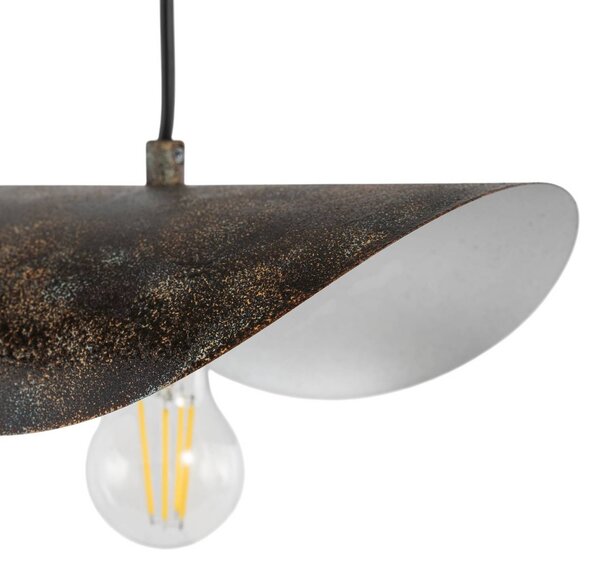 Lampa wisząca Opviq, możliwość ściemniania, brązowy / rdzawy, salon / jadalnia, metal