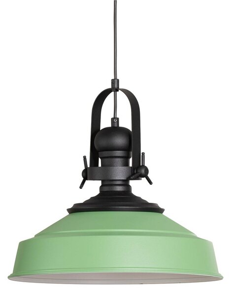 Lampa wisząca Opviq, możliwość ściemniania, zielony, kuchnia, metal, industrialny