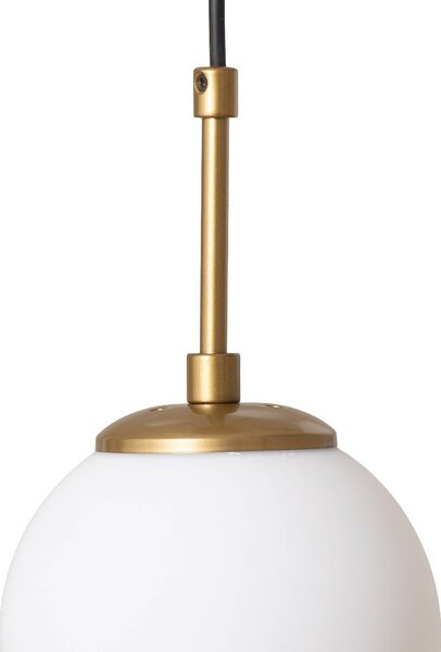 Lampa wisząca szklana Opviq, możliwość ściemniania, biały / opal, salon / jadalnia, szkło