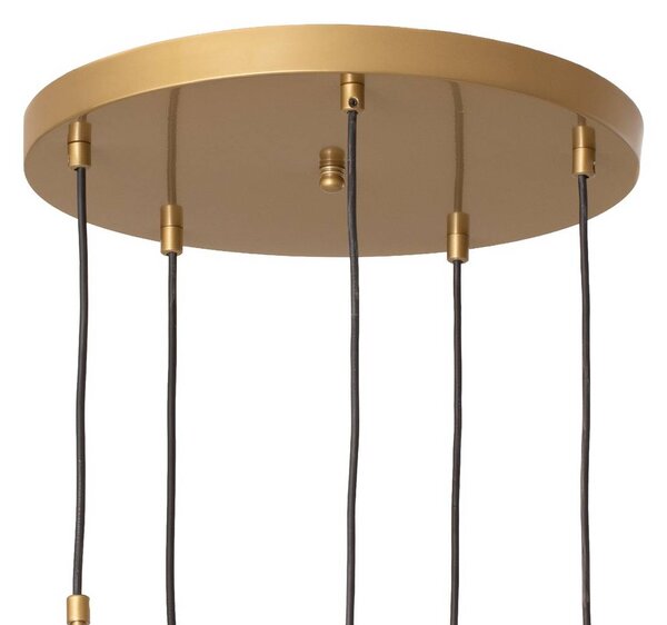 Lampa wisząca szklana Opviq, możliwość ściemniania, biały / opal, salon / jadalnia, szkło