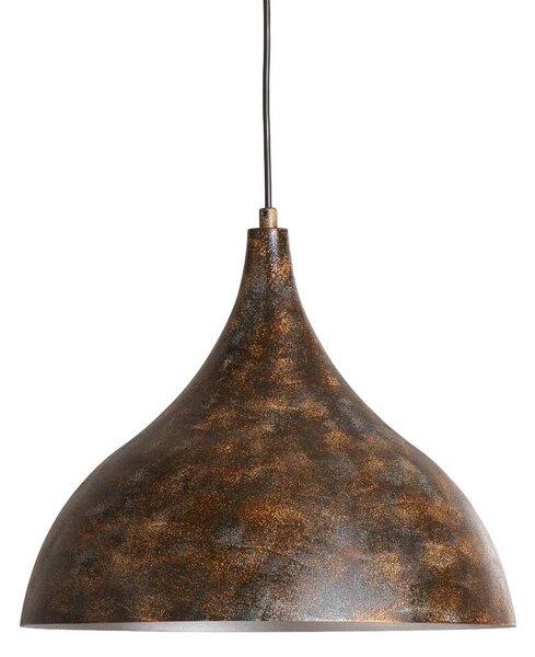 Lampa wisząca Bitlislim Opviq, możliwość ściemniania, brązowy / rdzawy, salon / jadalnia, metal, dworkowy / rustykalny