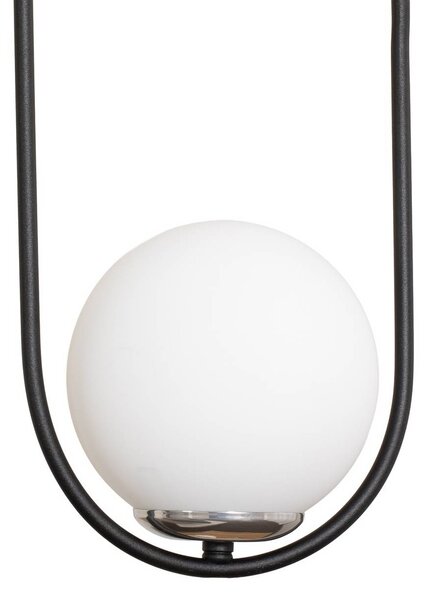 Lampa wisząca szklana Opviq, możliwość ściemniania, czarny, salon / jadalnia, szkło, nowoczesny
