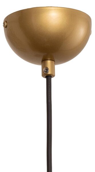 Lampa wisząca Corner Opviq, możliwość ściemniania, mosiężny / złoty, salon / jadalnia, metal, nowoczesny