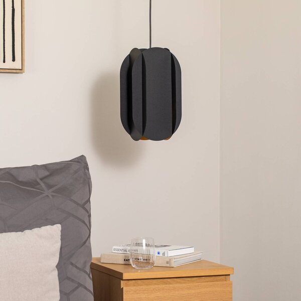 Lampa wisząca Corner Opviq, możliwość ściemniania, czarny, salon / jadalnia, metal, nowoczesny