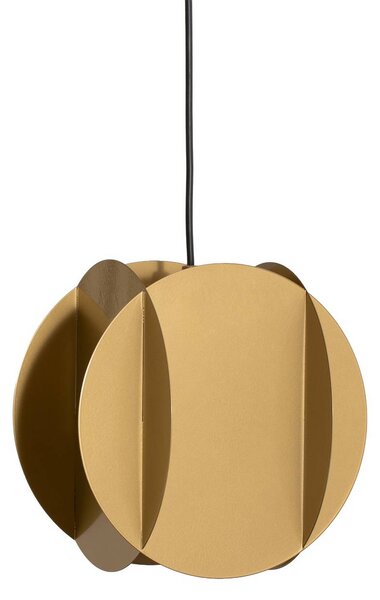 Lampa wisząca Corner Opviq, możliwość ściemniania, mosiężny / złoty, salon / jadalnia, metal, nowoczesny