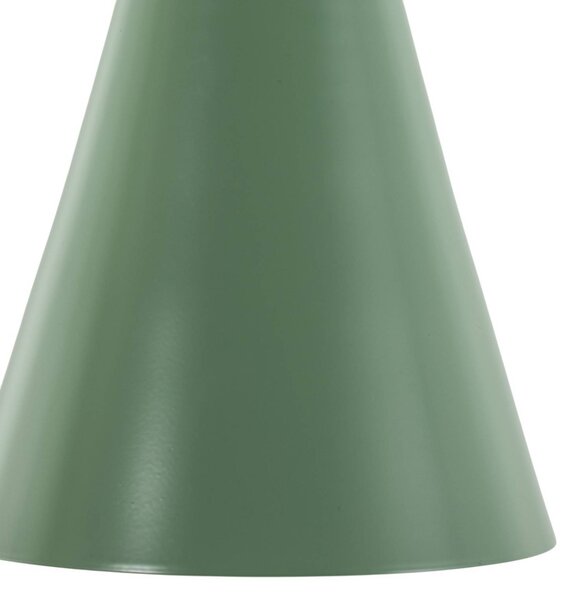 Lampa wisząca Tom Opviq, możliwość ściemniania, zielony, salon / jadalnia, metal, młodzieżowy
