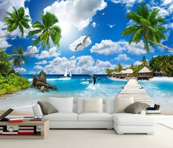 Fototapety Rajska Wyspa, Fototapety Morze i Plaża, u06969 : Uwalls.pl