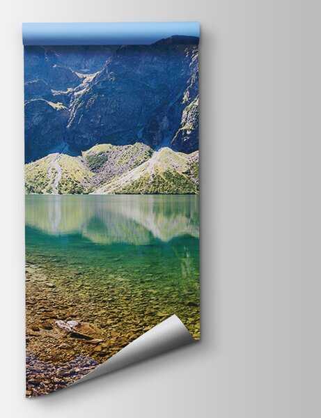 Fototapeta Jezioro z górami w tle, Fototapety Góry, Popularne Fototapety, u09994 - Tapeko.pl