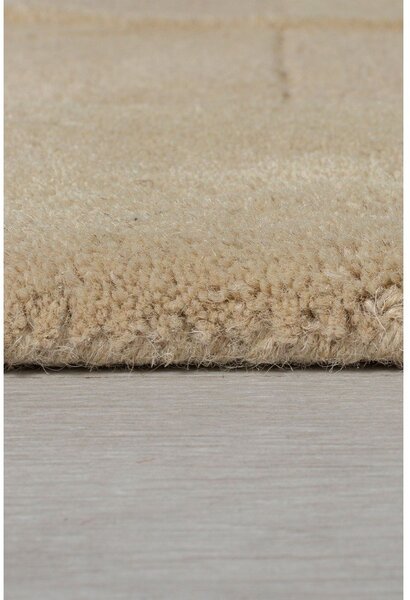 Beżowy okrągły dywan wełniany ø 160 cm Gigi – Flair Rugs