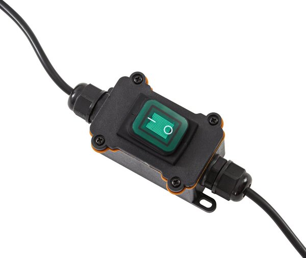 Lampa z grotem ziemnym LED Lindby Soremi, czarna, zestaw 3 sztuk, IP44 Soremi, czarny, aluminium, nowoczesny