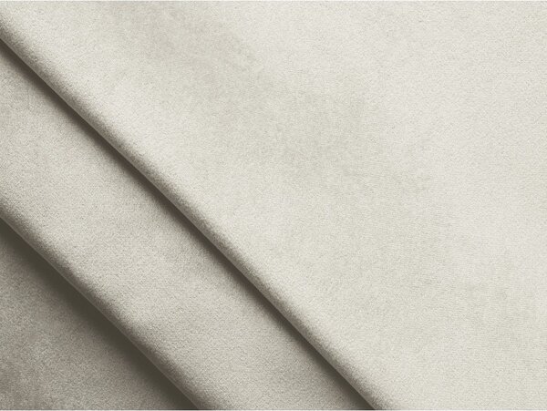 Biała aksamitna sofa modułowa 285 cm Lokua – Makamii