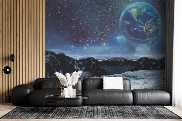 Fototapeta Planeta na niebie, Fototapety design, Popularne Fototapety, u21739 - Tapeko.pl