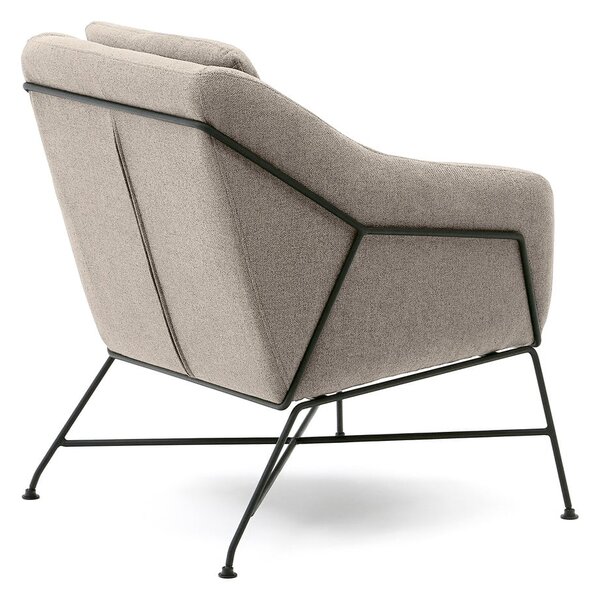 Beżowy fotel Brida – Kave Home
