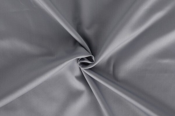 Szara pościel dwuosobowa z satyny bawełnianej 240x220 cm Elegant – Mijolnir