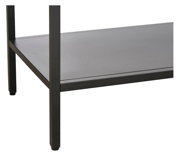 Czarna metalowa witryna 90x160 cm Carmel – Unique Furniture