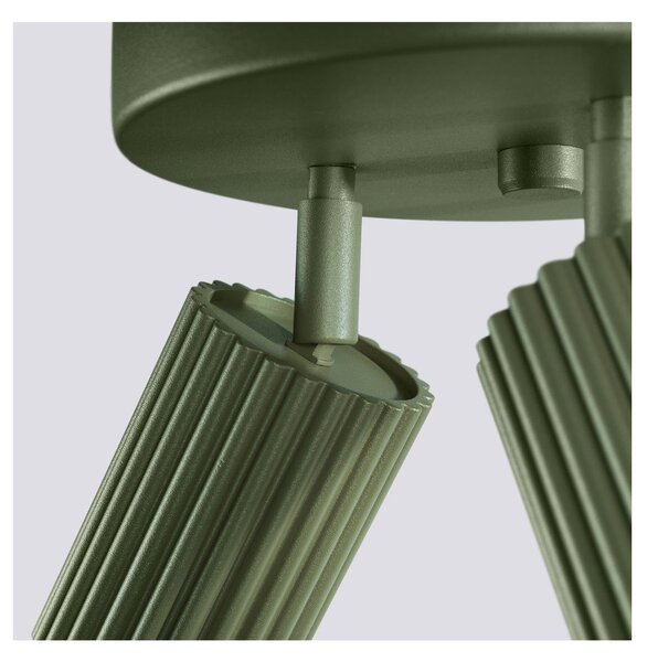 Zielona lampa punktowa Gleam – Sollux