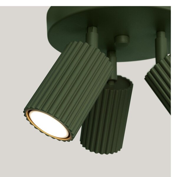 Zielona lampa punktowa Gleam – Sollux