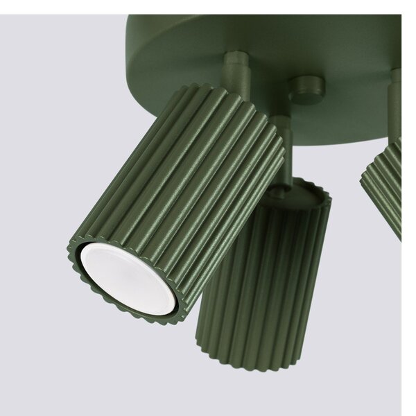 Zielona lampa punktowa Gleam – Sollux