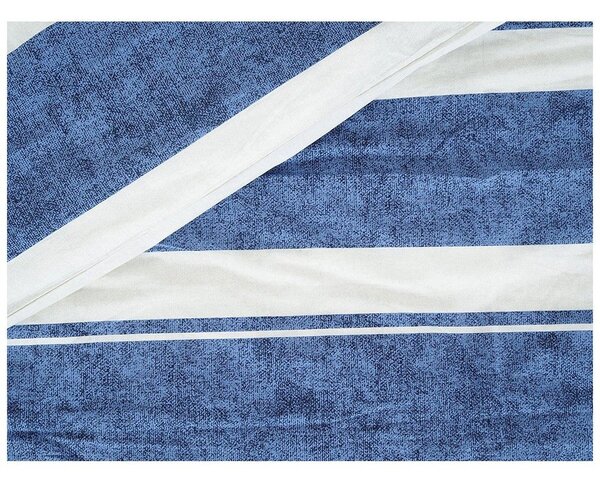 Niebieska pościel jednoosobowa z kory 140x200 cm Blue Line – B.E.S