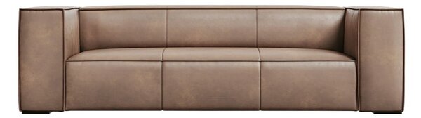 Jasnobrązowa skórzana sofa 227 cm Madame – Windsor & Co Sofas