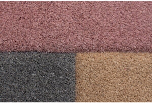 Wełniany chodnik Flair Rugs Collage Earthy, 60x230 cm
