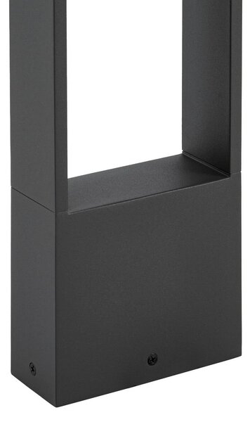 Słupek oświetleniowy LED Arcchio Kovato, wysokość 95 cm, ciemnoszara, IP65 Kovato, aluminiowy / szary / cynkowy, metal, nowoczesny