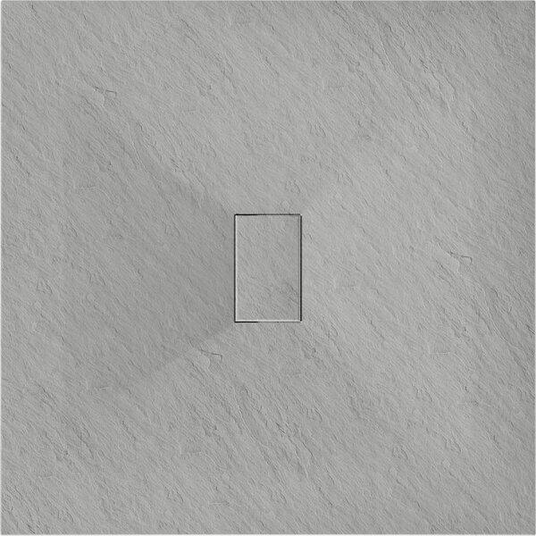 Mexen Hugo brodzik kwadratowy SMC 100 x 100 cm, szary - 42611010