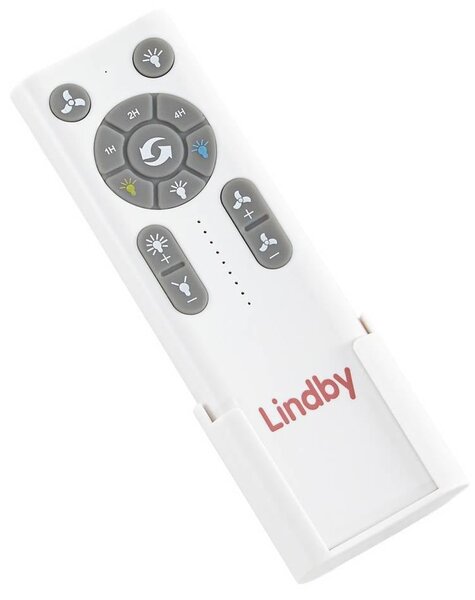 Wentylator sufitowy LED Lindby Briya, biały, Ø 116 cm, CCT Briya Lindby, możliwość ściemniania, biały / opal, salon / jadalnia, tworzywo sztuczne, nowoczesny