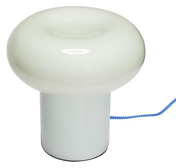 Jasnozielona szklana lampa stołowa (wysokość 22 cm) Hues – Hübsch