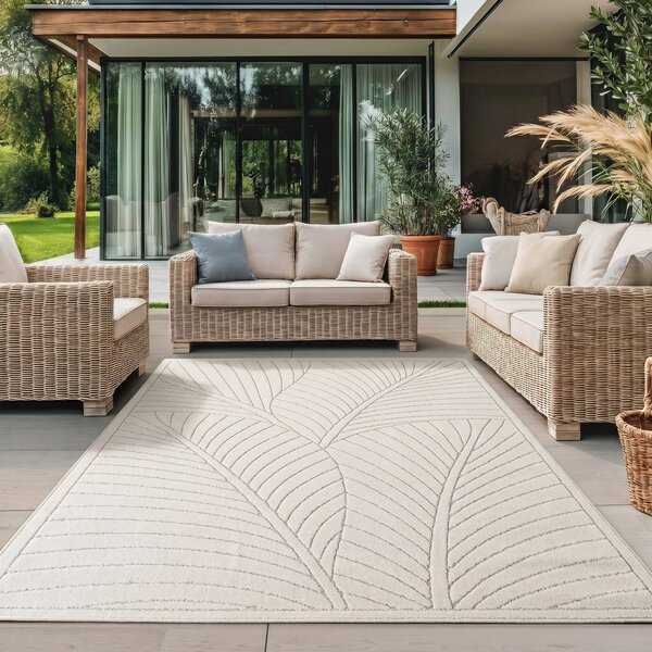 Kremowy dywan odpowiedni na zewnątrz 160x230 cm Nova 1203 – Ayyildiz Carpets