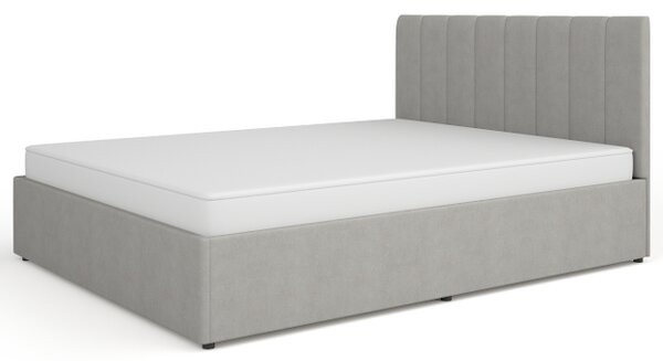Łóżko dwuosobowe 160x200 Mossa MO12 Szare
