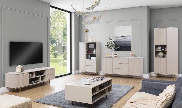 Komoda do salonu Nubia K1D2SZ Cashmere