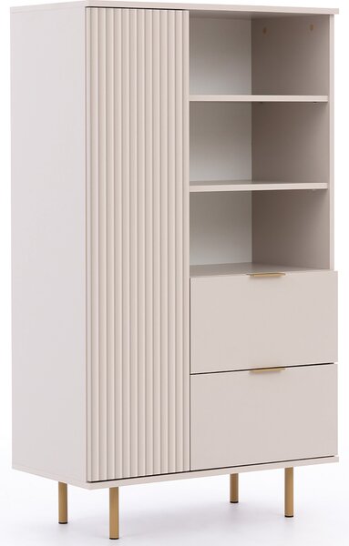 Regał do salonu Nubia R1D2SZ Cashmere