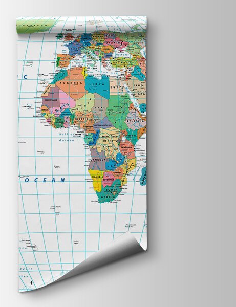 Fototapeta Mapa świata, Fototapety z mapami świata, Popularne Fototapety, u53652 - Tapeko.pl