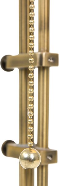 Steinhauer Lampa stołowa Ancilla, brązowy / mosiężny, biuro, metal