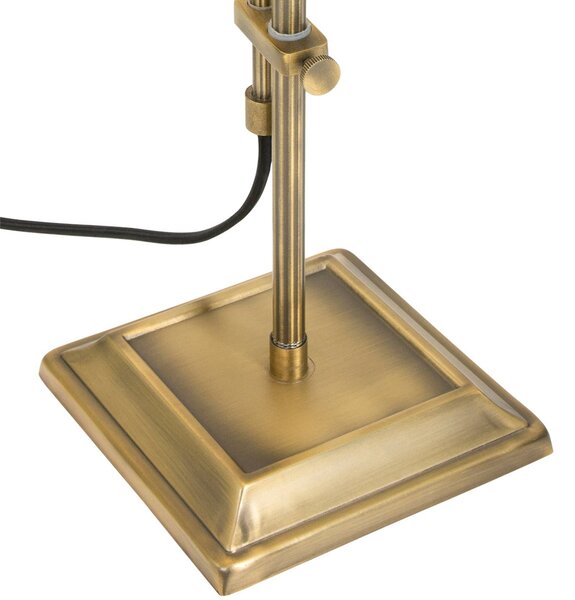 Steinhauer Lampa stołowa Ancilla, brązowy / mosiężny, biuro, metal