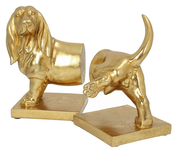 Podpórki do książek Golden Dog 20 cm