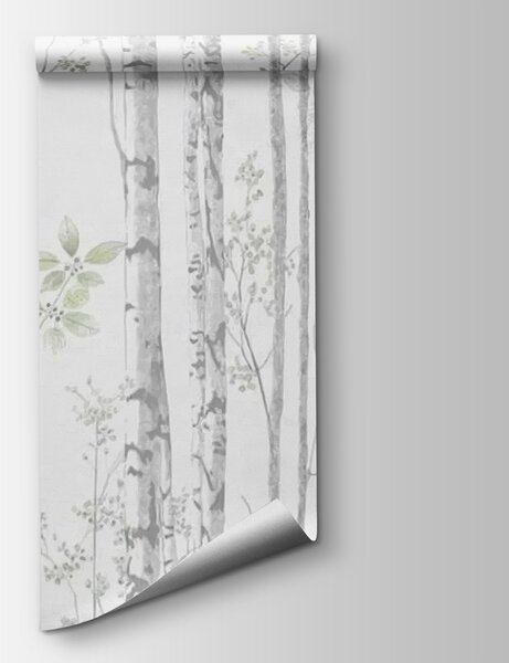 Fototapeta Tapeta z drzewami i liśćmi, Fototapety Las, Popularne Fototapety, u58974 - Tapeko.pl