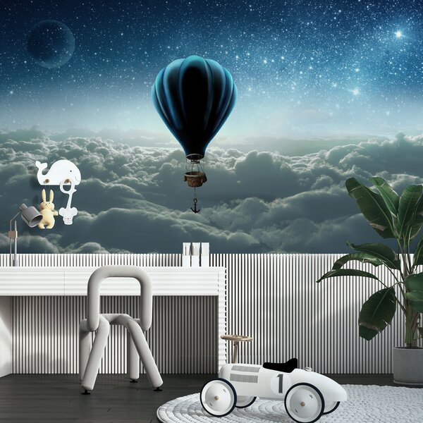 Fototapeta Balon na ogrzane powietrze na niebie, Fototapety Natura, Popularne Fototapety, u70538 - Tapeko.pl