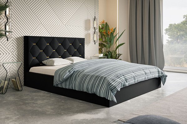 Podwójne łóżko pikowane glamour 180x200 K9-R83
