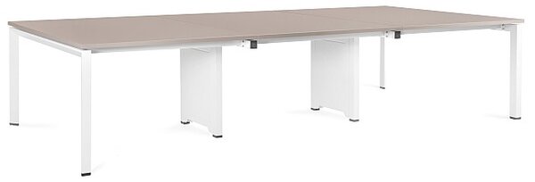 Szeroki stół biurowy Pason Workstation 6 360x140 cm