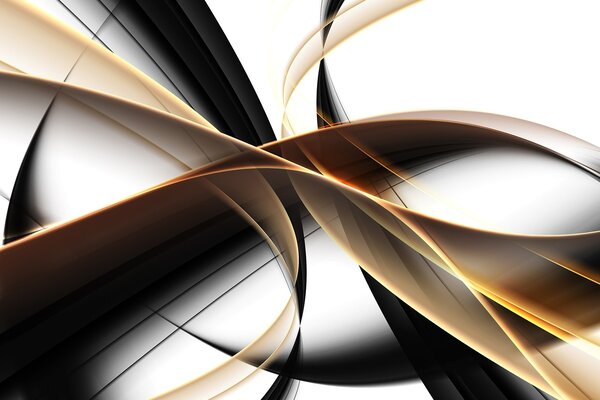 Fototapeta Czarno-białe wiry, Fototapety design, Popularne Fototapety, u72857 - Tapeko.pl