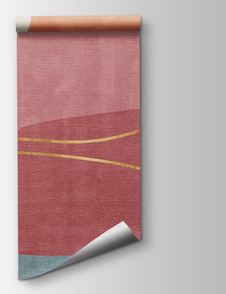 Fototapeta Abstrakcyjna harmonia w delikatnych, pastelowych odcieniach, Fototapety Geometryczne, Popularne Fototapety, u74065 - Tapeko.pl