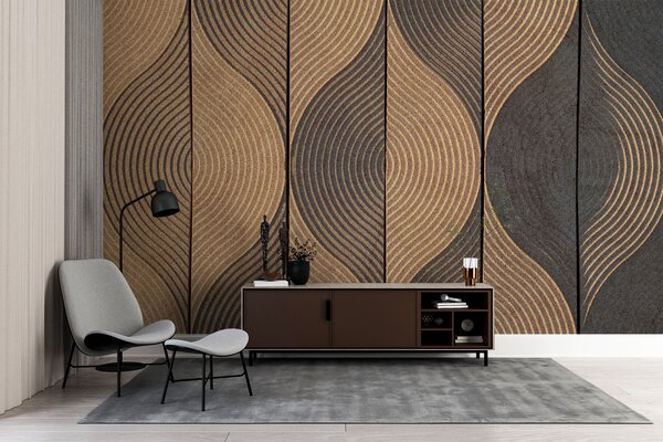 Fototapety Fale w stylu orientalnym, Fototapety Geometryczne, u75837 : Uwalls.pl