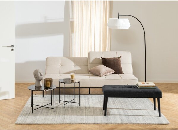 Beżowa rozkładana sofa 198 cm Perugia – Actona