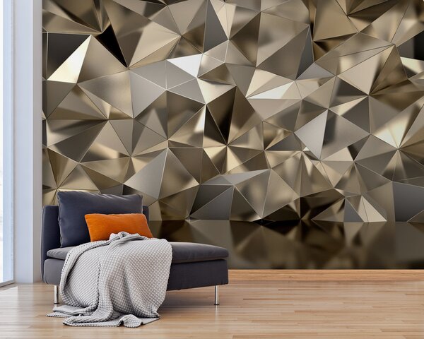 Fototapeta Teksturowany geometryczny wzór w neutralnych odcieniach, Fototapety 3d, Popularne Fototapety, u93417 - Tapeko.pl
